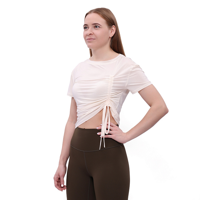 ATSV900-1 Футболка Yoga Молочный